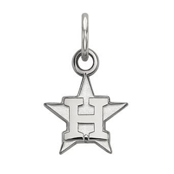 LogoArt Sterling Silver Houston Astros Pendant