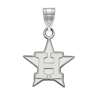 LogoArt 10k Gold Houston Astros Pendant