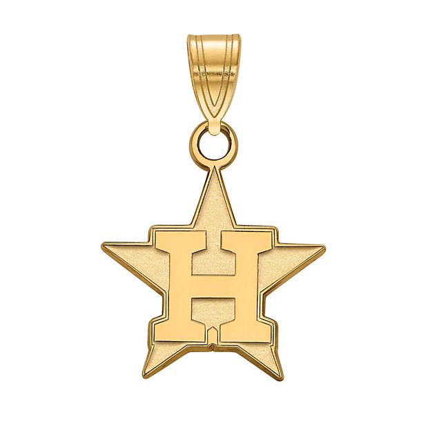 10k Yellow Gold 1 carat Houston Astros Pendant