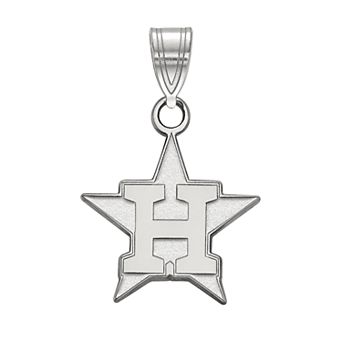 LogoArt Sterling Silver Houston Astros Pendant