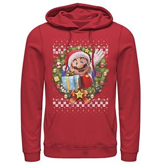 Men's Nintendo Super Mario Present Hoodie