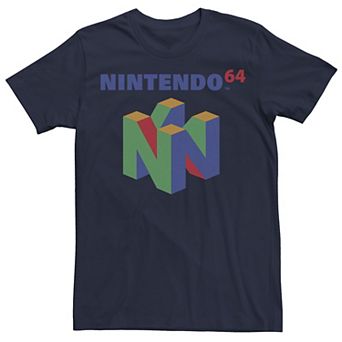 Men's Nintendo 64 Logo Colorful Tee