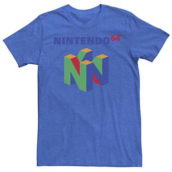 Men's Nintendo 64 Logo Colorful Tee