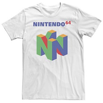 Men's Nintendo 64 Logo Colorful Tee