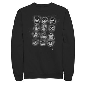Men's Nintendo Animal Crossing Group Shot Sweatshirt