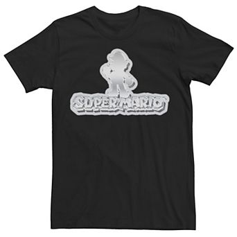 Men's Nintendo Super Mario Steel Logo Tee