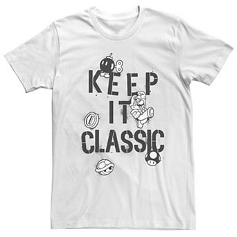 Men's Nintendo Super Mario Keep It Classic Paint Tee