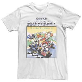 Men's Nintendo Mario Kart Kanji Poster Tee