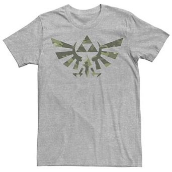 Men's Nintendo Zelda Hyrule Crest Triforce Tee