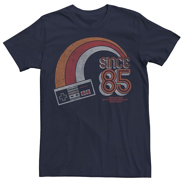 Men's Nintendo NES Since 85 Distressed Logo Tee