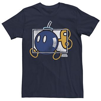 Men's Nintendo Super Mario Bob-Omb X-Ray Tee