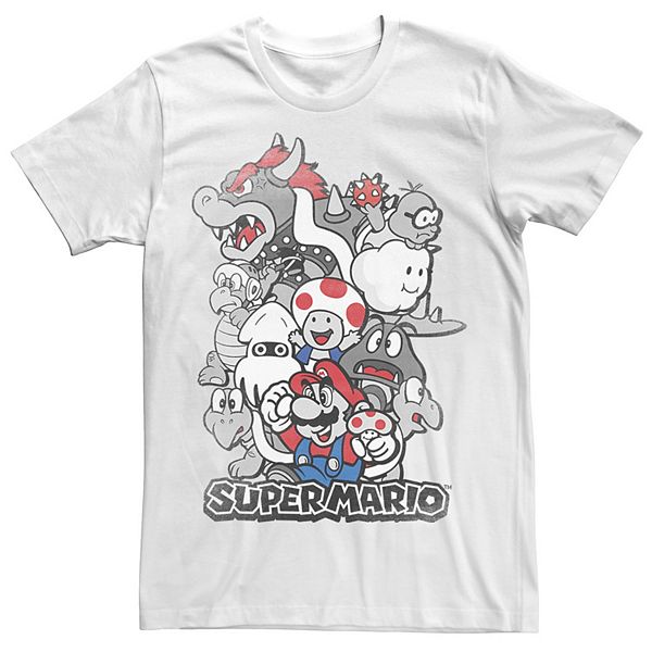 Men S Nintendo Super Mario Kingdom Tee