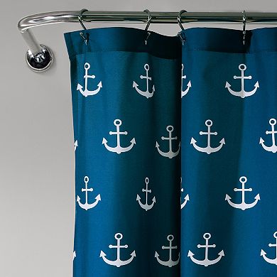Lush Decor Anchor Shower Curtain