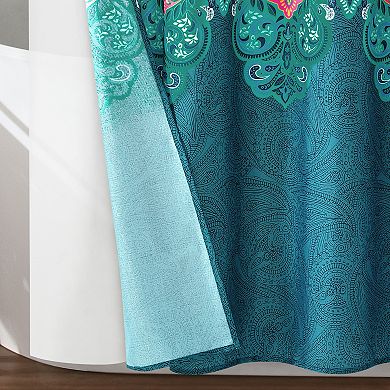 Lush Decor 14-piece Boho Chic Shower Curtain Set