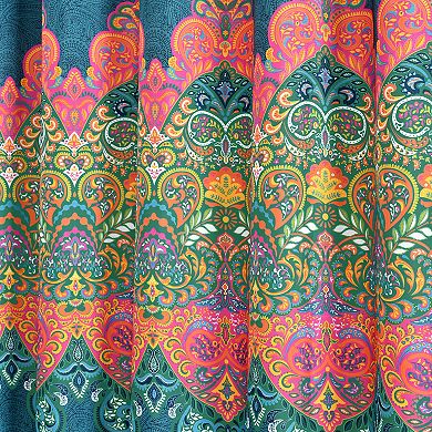 Lush Decor 14-piece Boho Chic Shower Curtain Set