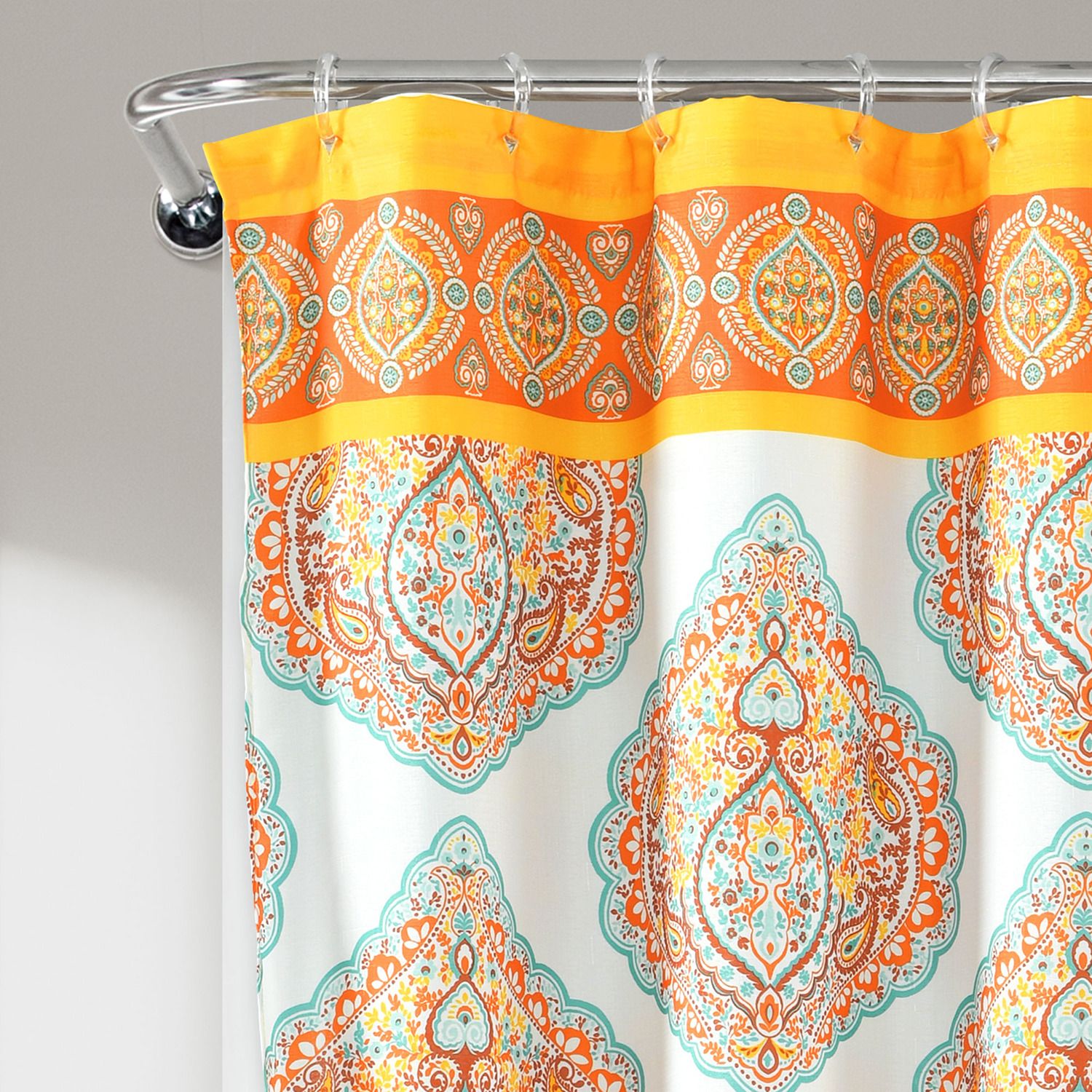 Orange Shower Curtains Kohls