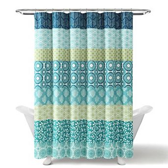 Lush Decor Bohemian Stripe Shower Curtain