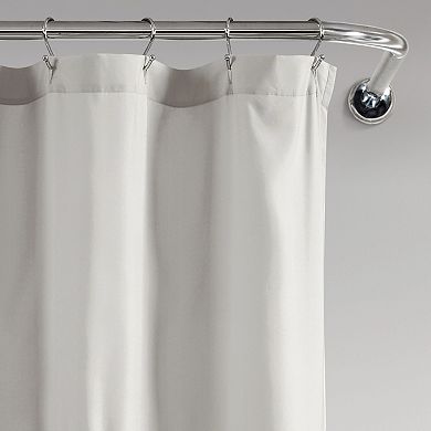 Lush Decor Ruffle Flower Shower Curtain