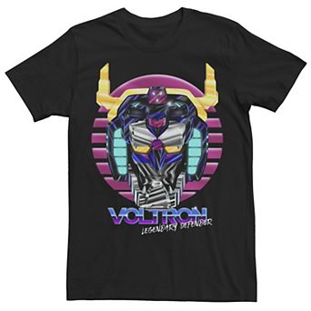Men's Voltron: Legendary Defender Head On Graphic Short Sleeve Tee