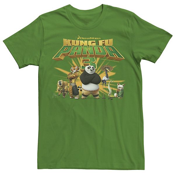 Men s Kung Fu Panda 3 Movie Logo Tee