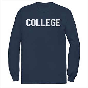 Men's Animal House Bold College Long Sleeve Fleece