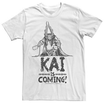 Men's Kung Fu Panda Kai Is Coming Sketch Portrait Tee