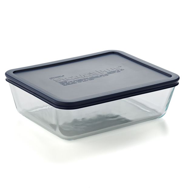 Pyrex Simply Store 11-Cup Rectangle Glass Storage Container with Lid -  Power Townsend Company