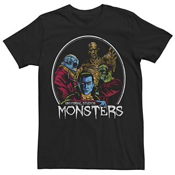 Men's Universal Monsters Group Framed Portrait Tee