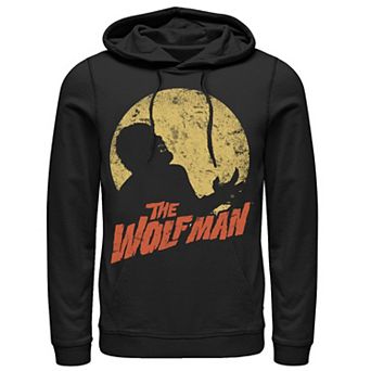 Men's Universal Monsters The Wolfman Moonlit Silhouette Hoodie
