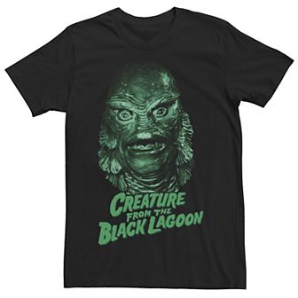 Men's Universal Monsters Creature From The Black Lagoon Head Shot Tee