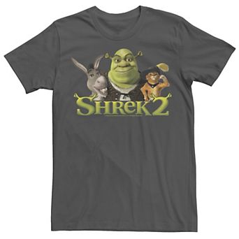 Men's Shrek 2 Donkey & Puss In Boots Best Friends Tee