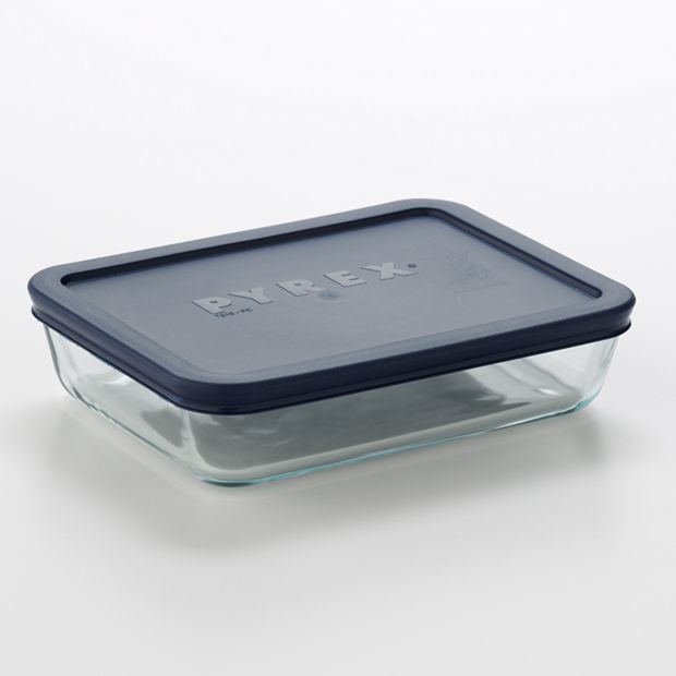 3-cup Rectangular Glass Food Storage Container