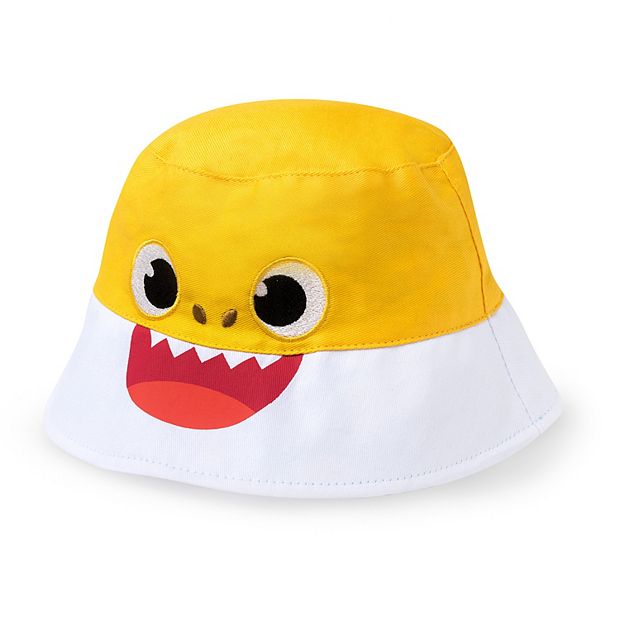 Toddler Baby Shark Yellow Bucket Hat