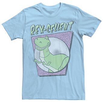 Disney / Pixar's Toy Story Rex Men's Retro Dinosaur Rex-Cellent Tee