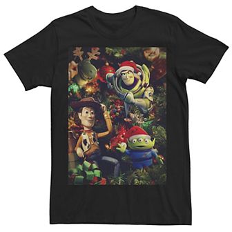 Disney / Pixar's Toy Story Men's Christmas Tree Ornaments Tee