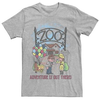 Disney / Pixar's Up Carl & Ellie Men's At the Zoo Tee