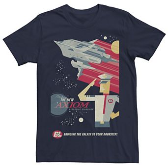 Disney / Pixar's WALL-E Men's The New Axiom Poster Tee