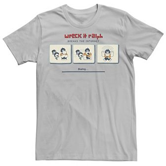 Disney's Wreck It Ralph & Vanellope Men's Dialing Tee