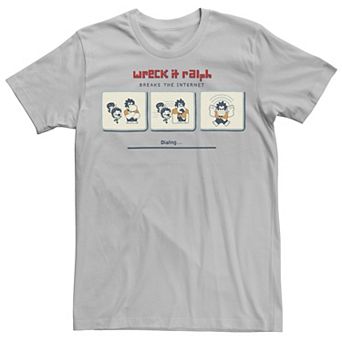 Disney's Wreck It Ralph & Vanellope Men's Dialing Tee