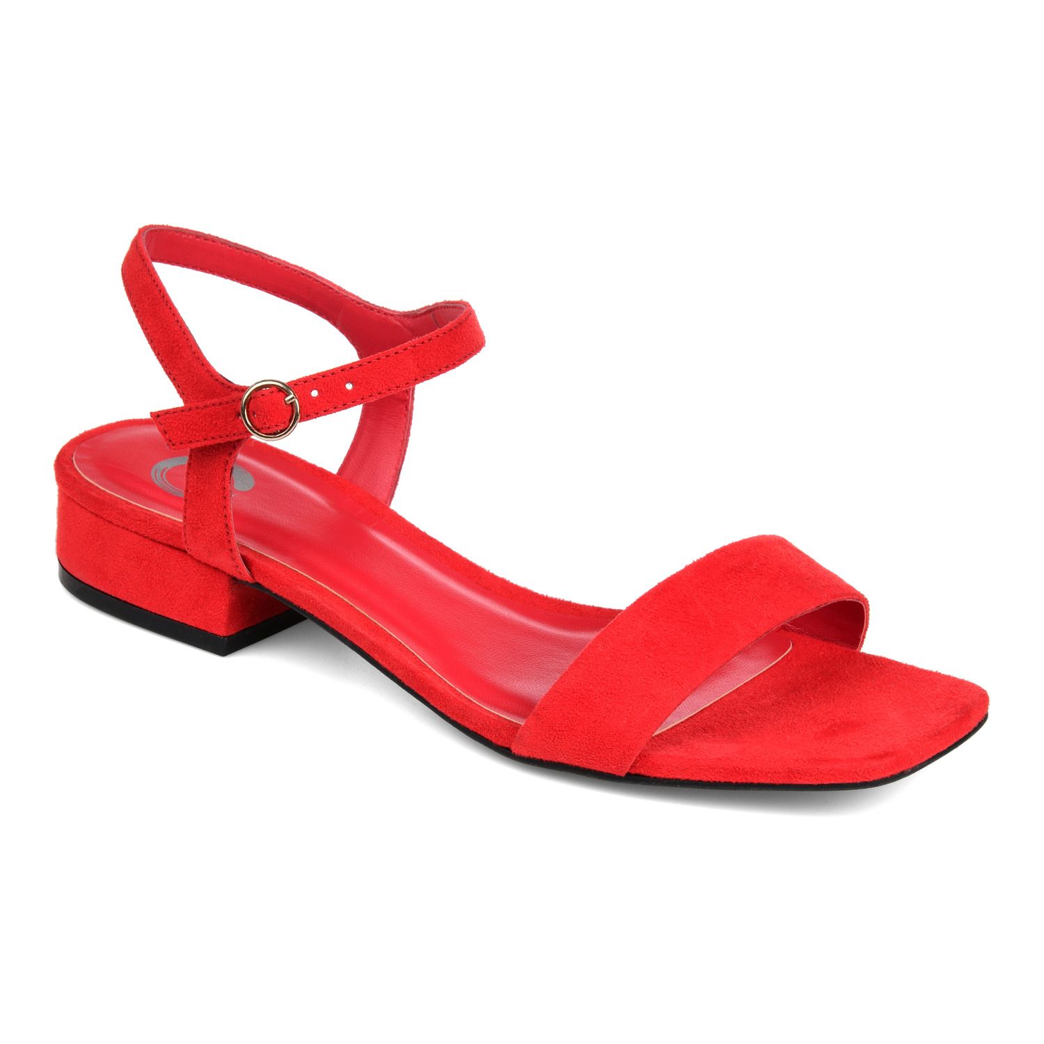 kohls red sandals