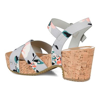 Journee Valentina Women's Platform Sandals