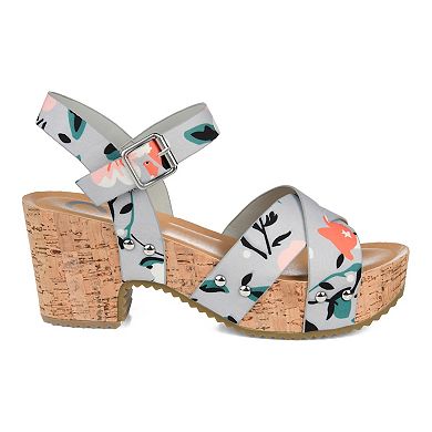 Journee Valentina Women's Platform Sandals