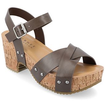Journee Valentina Women's Platform Sandals