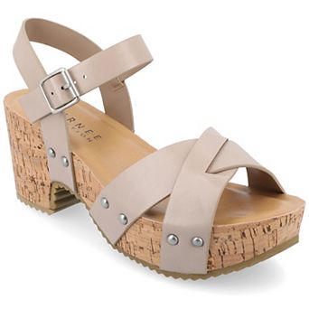 Journee Valentina Women's Platform Sandals