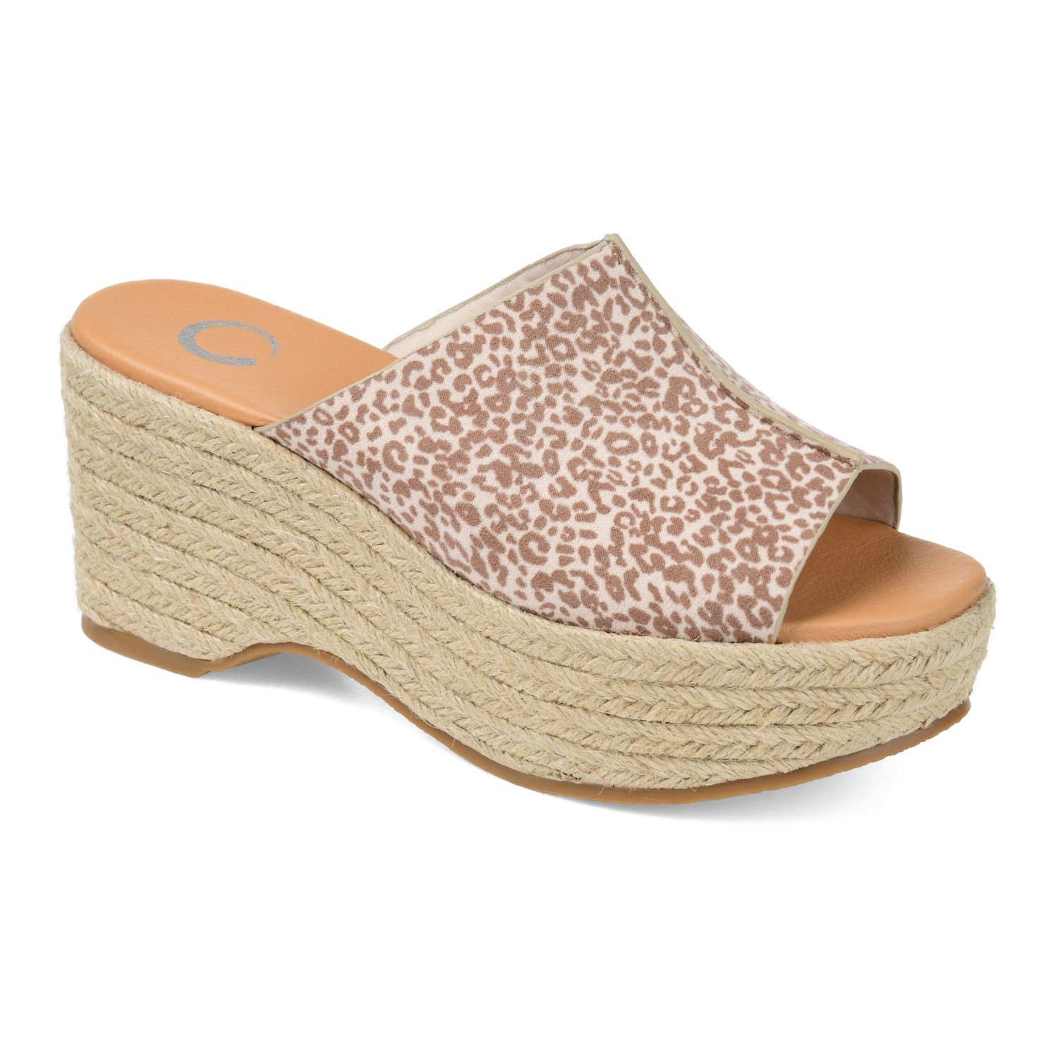 journee collection dryden espadrille wedge sandal