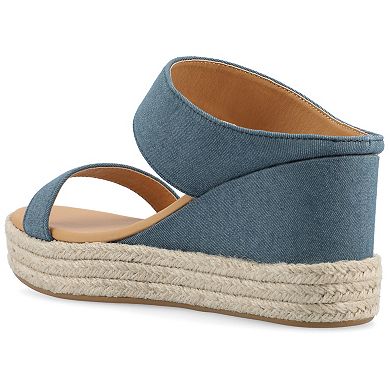 Journee Collection Alissa Women's Wedge Sandals