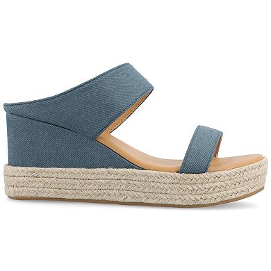 Journee Collection Alissa Women's Wedge Sandals