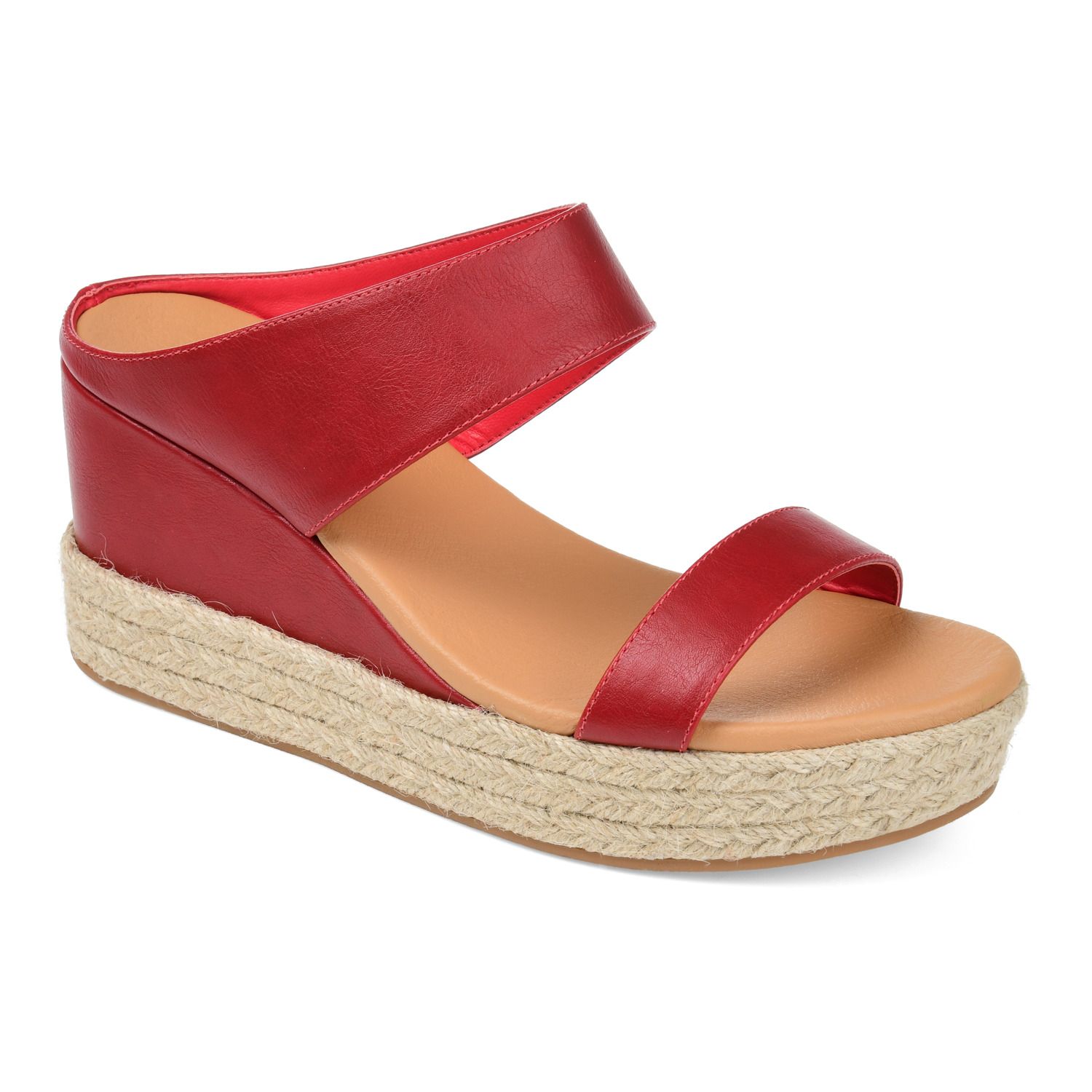 kohls red sandals
