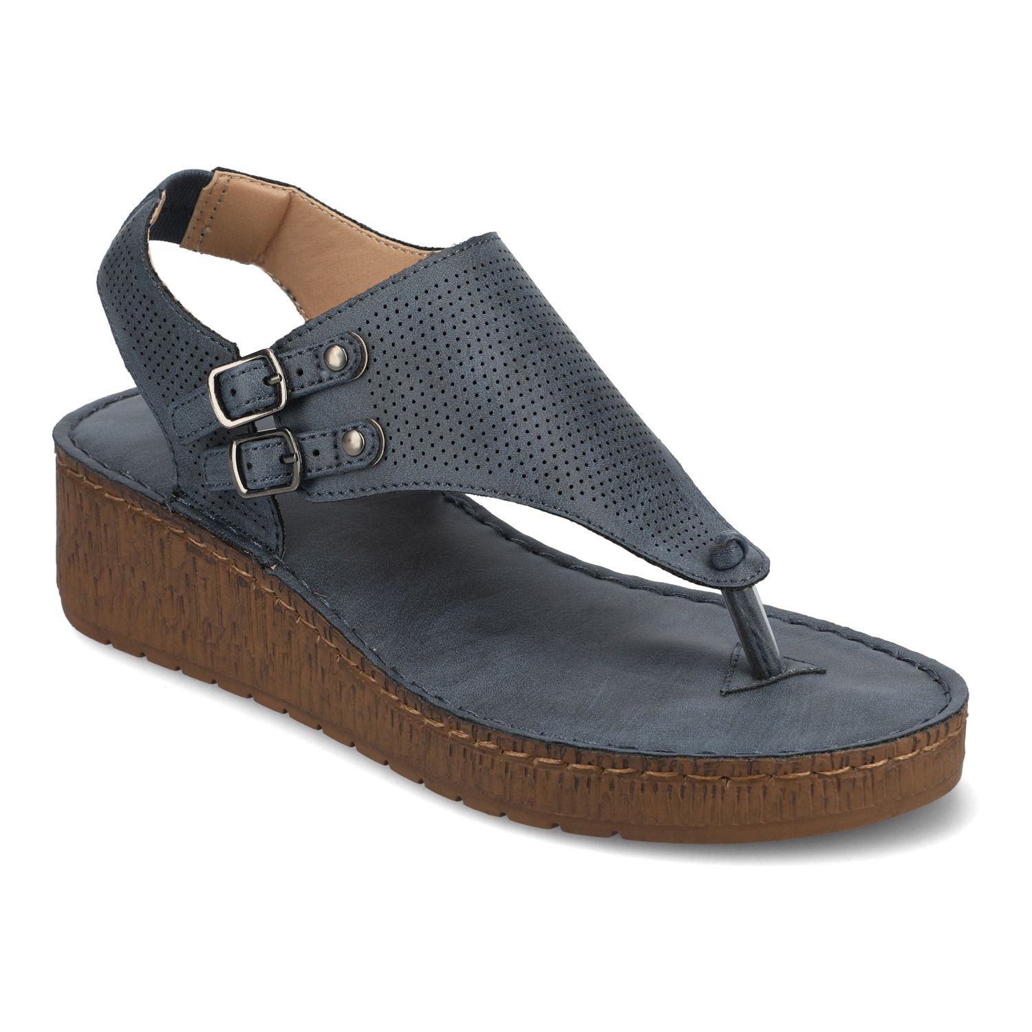 womens wedge sandals kohls