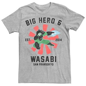 Disney's Big Hero 6 Men's Wasabi Poster Tee